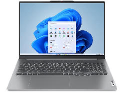 Lenovo IdeaPad Pro 5 16ARP8 Notebook, R7-7735HS, 16GB RAM, 512GB SSD, Radeon 680M, 16 Zoll 2.5K 120Hz, Arctic Grey