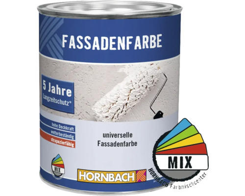 HORNBACH Fassadenfarbe im Wunschfarbton mischen lassen