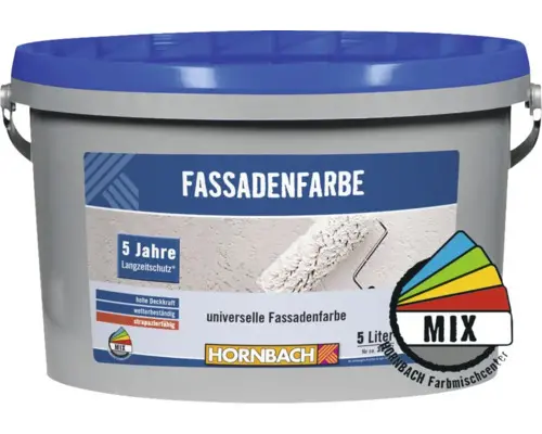 HORNBACH Fassadenfarbe im Wunschfarbton mischen lassen