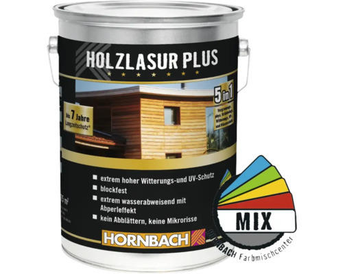 HORNBACH Holzlasur Plus im Wunschfarbton mischen lassen