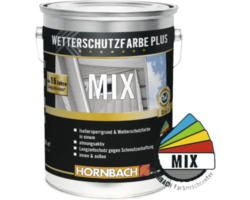 HORNBACH Wetterschutzfarbe Plus im Wunschfarbton mischen lassen 5 l Basis C