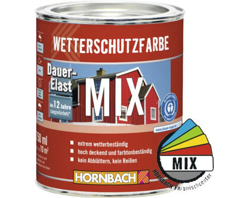 HORNBACH Wetterschutzfarbe im Wunschfarbton mischen lassen 750 ml Basis A