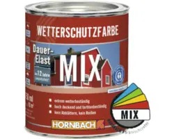 HORNBACH Wetterschutzfarbe im Wunschfarbton mischen lassen 750 ml Basis C