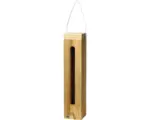 Hornbach Futterspender mit Futtersilo 5x5x23 cm Eiche