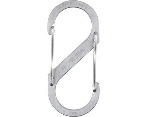 Carabiner S-Haken Nite Ize 33 kg Traglast silber