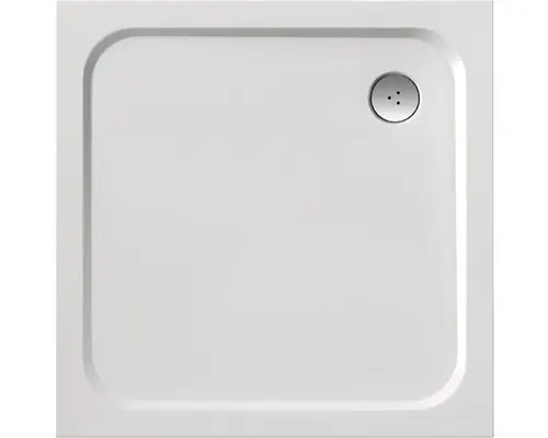 Duschwanne Ravak Perseus Pro 80x80x3 cm weiß glänzend