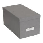 Pfister Aufbewahrungsbox SILVIA, Paper Laminate, grau