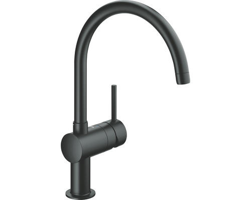 Spültischarmatur Grohe Minta 32917 schwarz matt