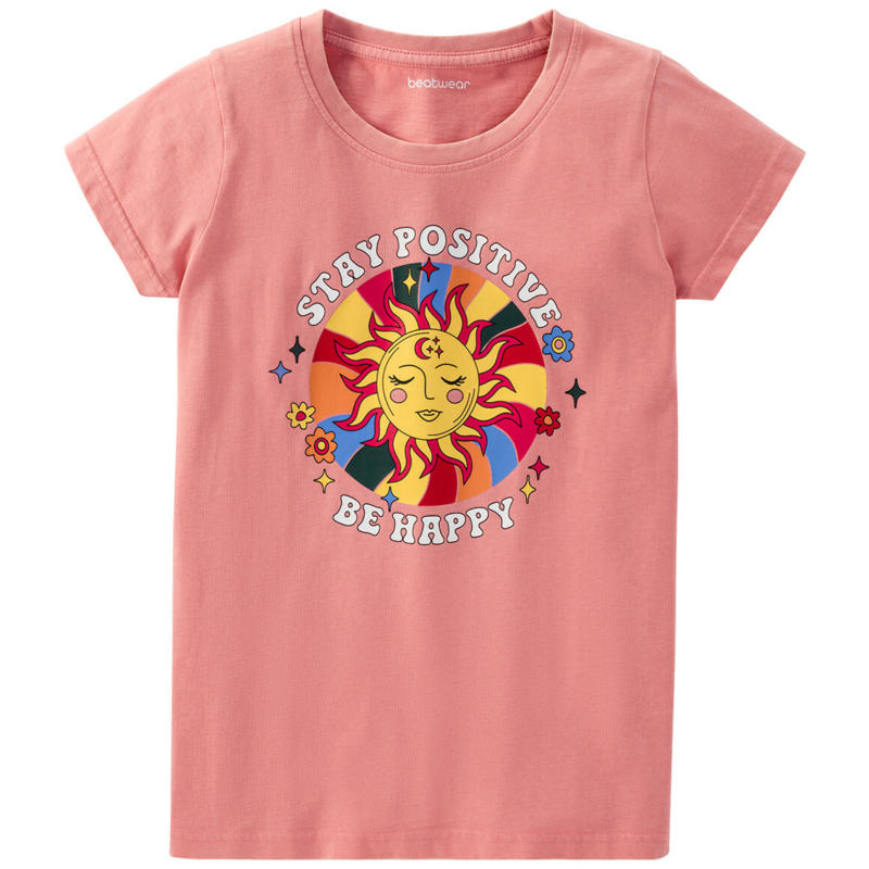 Mädchen T-Shirt mit buntem Print (Nur online)