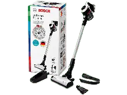 Bosch BCS61113 Akku Staubsauger (Akkulaufzeit: 30/25/8min. (Normal ohne Elektrischer Bürste/Normal/Turbo), Weiß)