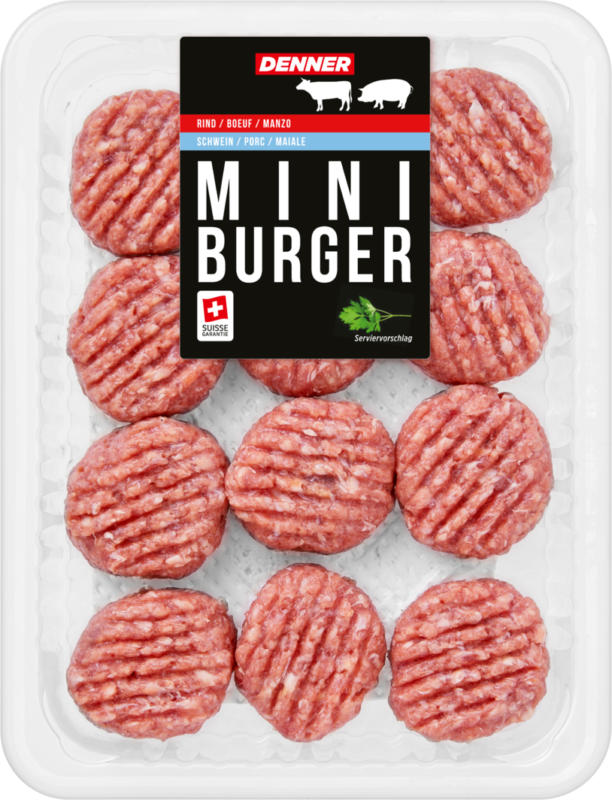 Mini burger Denner, 220 g