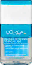 Denner L’Oréal Make-up-Entferner Augen & Lippen, speziell für wasserfestes Make-up, 125 ml - bis 11.03.2024