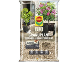 BIO Granuplant Drainage- & Pflanzgranulat Compo 5 L 100% natürlicher Bimsstein nachhaltige Blähton Alternative