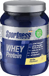 Sportness Proteinpulver Whey Vanille Geschmack