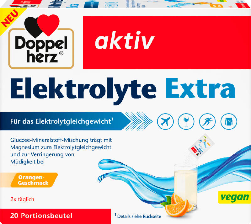 Doppelherz Elektrolyte Extra Portionsbeutel 20 St
