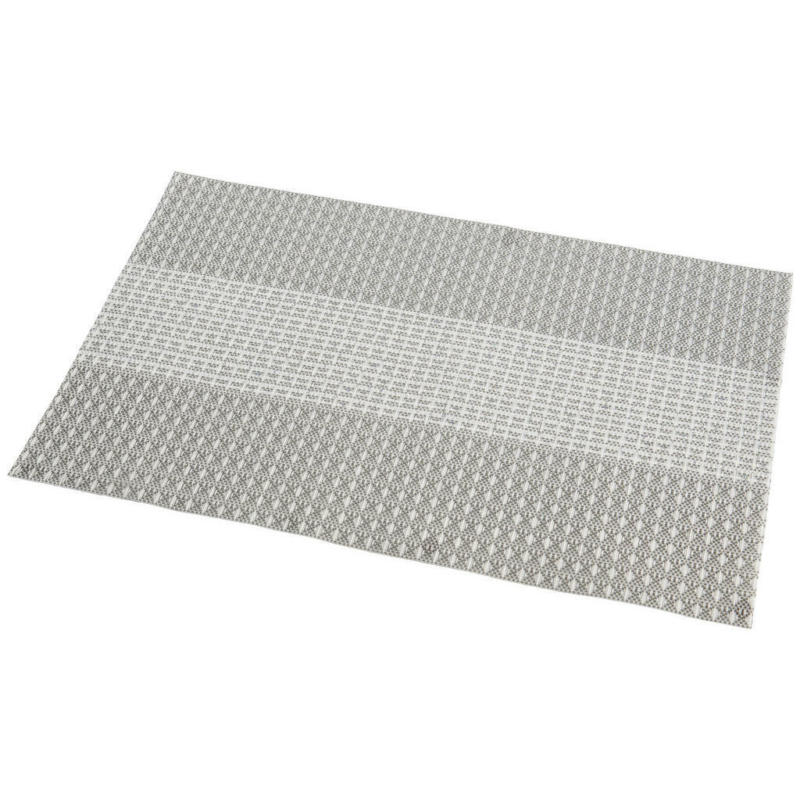 Platzmatte grau Kunststoff B/L: ca. 30x45 cm