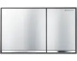 Hornbach Betätigungsplatte Geberit Omega 60 2-Mengentechnik chrom gebürstet