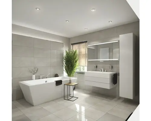 Freistehende Rechteckbadewanne Ottofond Comino 863601 180x80x45 cm weiß