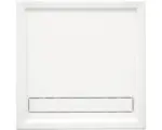 Hornbach Rechteck-Duschwanne Ottofond Techno-Board 100x80x3 cm weiß