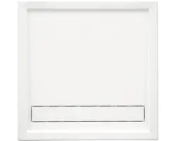 Rechteck-Duschwanne Ottofond Techno-Board 100x80x3 cm weiß