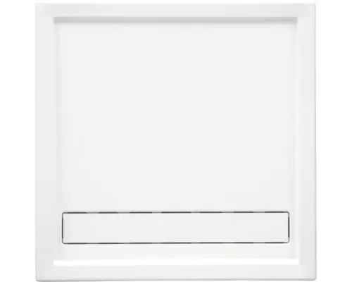 Rechteck-Duschwanne Ottofond Techno-Board 100x80x3 cm weiß