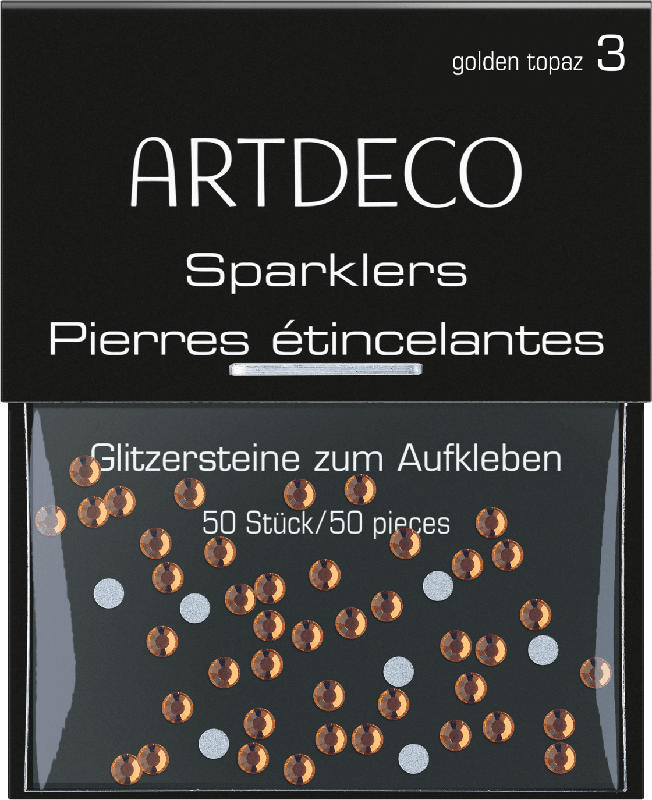 ARTDECO Glitzersteine Sparklers 3 Golden Topaz