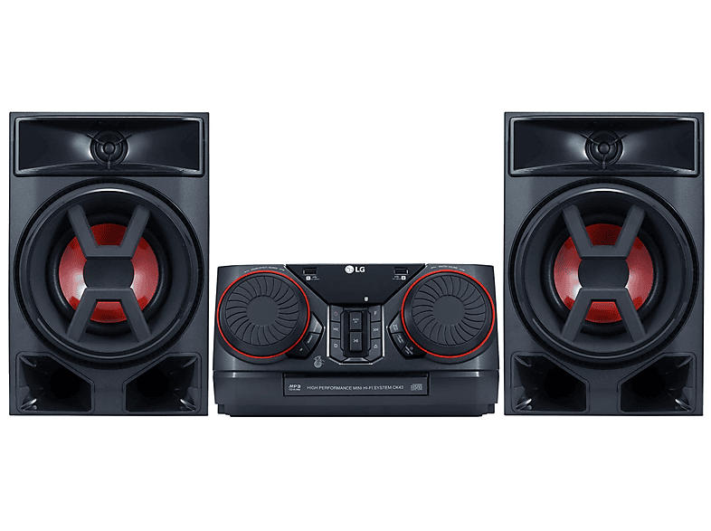 LG Electronics Xboom CK 43 Hi-Fi Anlage mit 300 Watt; Kompaktanlage