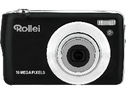 Rollei Compactline 880 Kompaktkamera, Full-HD/30p Video, 18 MP Foto, 8x Hybrid Zoom, f3.3 - 6.0, 2.7 Zoll TFT, Schwarz