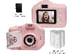 MediaMarkt Denver KPC-1370P Pink Blau Kinder-Kamera mit Thermodruckfunktion, 3 Rollen Papier und 64GB Micro-SD Karte - bis 30.03.2024