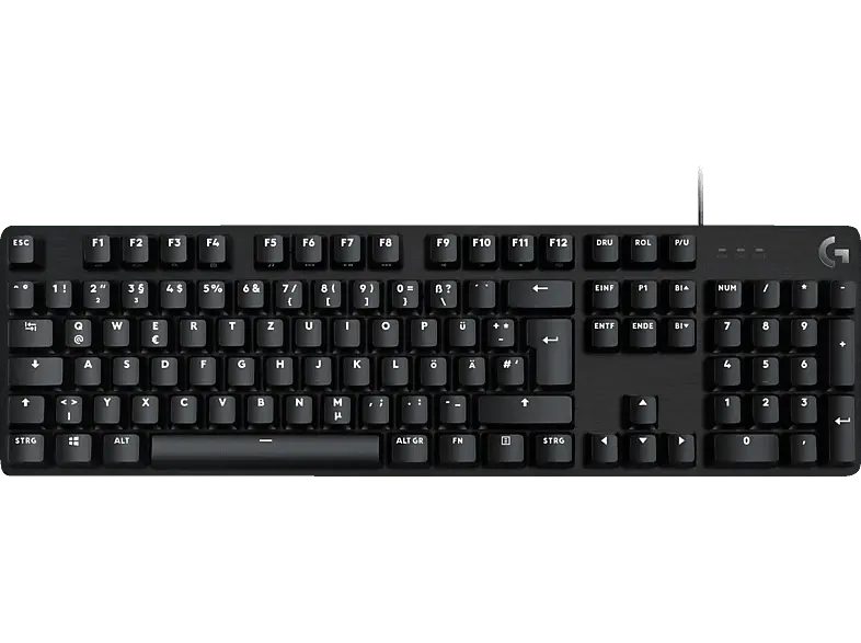 LOGITECH G G413 SE Kabelgebundene mechanische Gaming Tastatur (Tactile), DEU (Qwertz), Schwarz