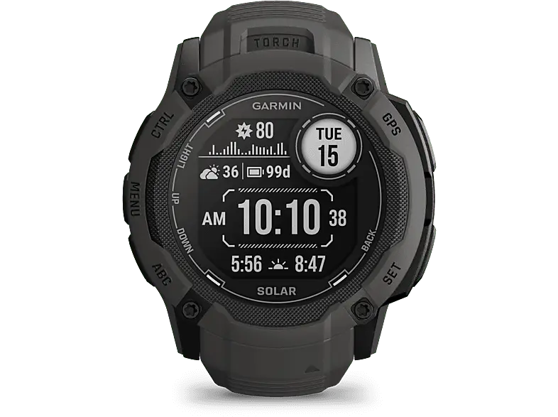 Garmin Instinct 2X Solar, Graphite; Smartwatch