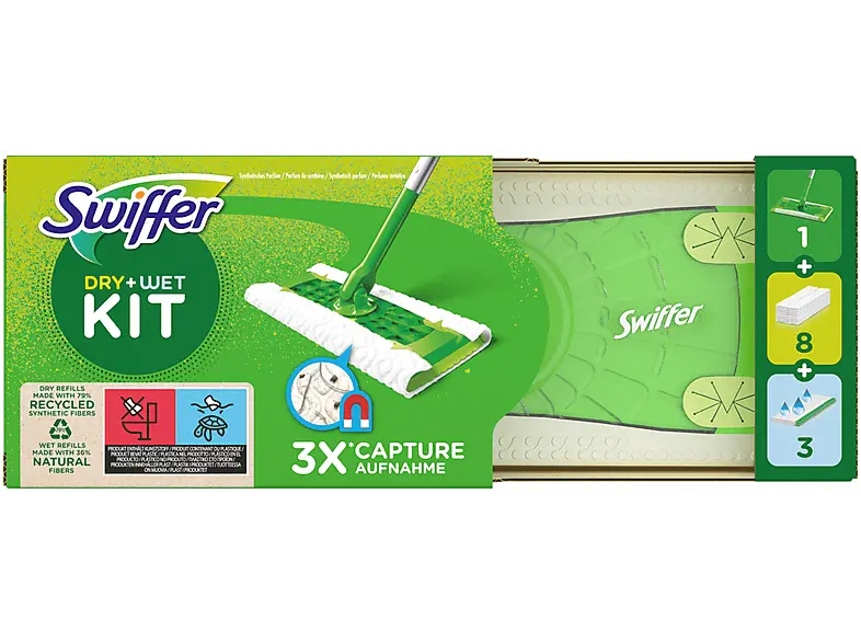 Swiffer Dry+Wet Kit Bodenwischerset