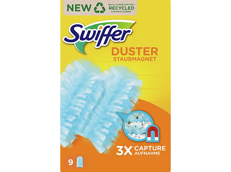 Swiffer Nachfülltücher für Staubmagnet 9 Stück Tücher Nachfüller