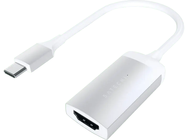 SATECHI USB-C auf HDMI Adapter, 4K60Hz, Silber