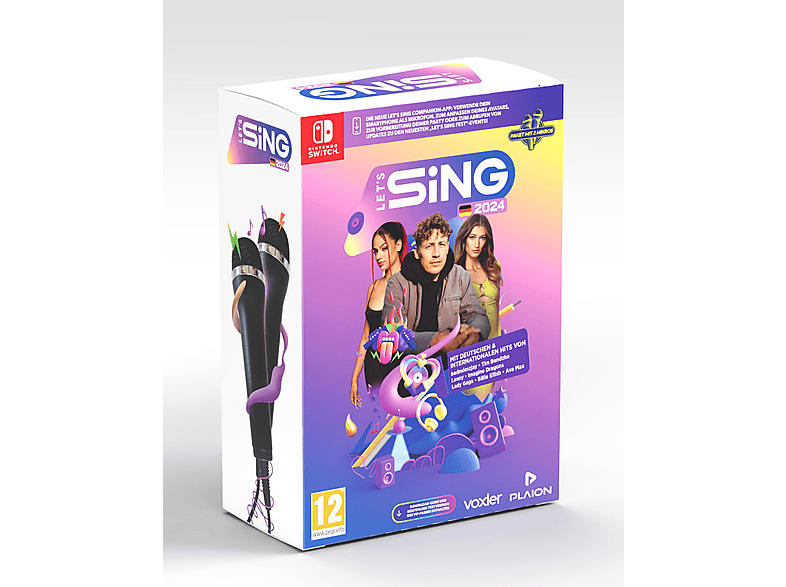 Let's Sing 2024 German Version [+ 2 Mics] - [Nintendo Switch]