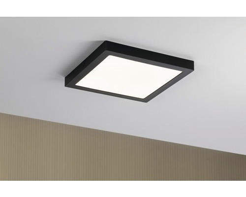 LED LED Panel Paulmann Abia LED fest verbaut 24 W Warmweiß 1-flammig IP 20 schwarz ()