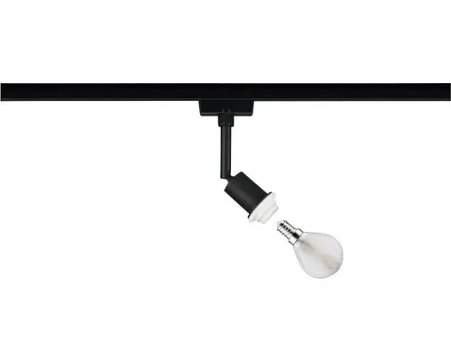Spot Paulmann URail 1-flammig DecoSystems schwarz matt 230V