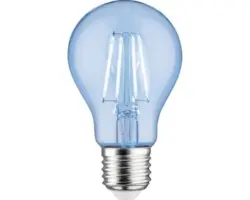 LED Lampe E27 Ø 60 mm 2,2 W 40 lm blau