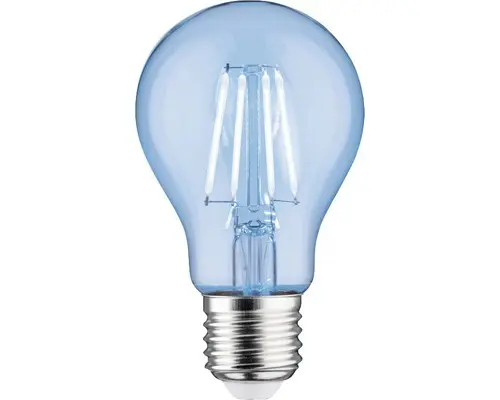 LED Lampe E27 Ø 60 mm 2,2 W 40 lm blau