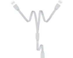 MaxLED Y-Splitter 1 zu 2 Verteilung 30 cm Kunststoff weiß 24V