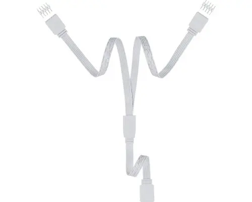 MaxLED Y-Splitter 1 zu 2 Verteilung 30 cm Kunststoff weiß 24V