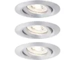 Hornbach LED Einbauleuchte Nova mini Coin 4W 310 lm 2700K warmweiß IP 23 aluminium