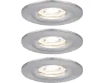Hornbach LED Einbauleuchte Nova mini Coin 4W 310 lm 2700K warmweiß IP 44 grau