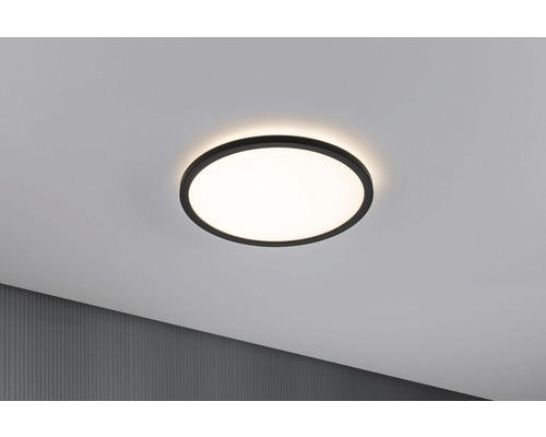 LED Leuchte LED Panel Paulmann 19 W LED fest verbaut IP 20 schwarz