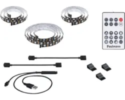 LED Strip Paulmann (78880) 5 V 3,5 W USB TV Strips 55 Zoll Dynamic Rainbow IP20
