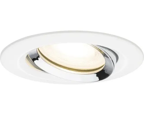 Einbauleuchte weiß matt 1-flammig IP65 rund