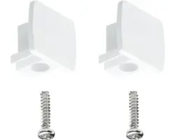 Endkappe Paulmann URail 2 Stück 954.97 weiß