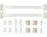 Hornbach MaxLED Universal Verbinder inkl. Steckverbinder 2 Stück weiß 24V