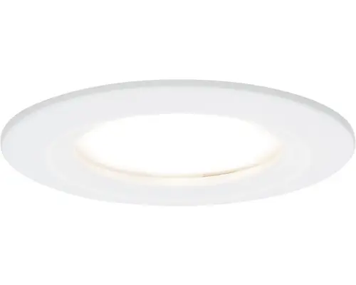 LED Einbauleuchte Nova Coin weiß matt 1-flammig rund 650 lm 2700 K warmweiß