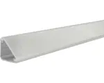 Hornbach Paulmann Aluminium Profil Delta mit Diffusor alu/eloxiert 1,0 m